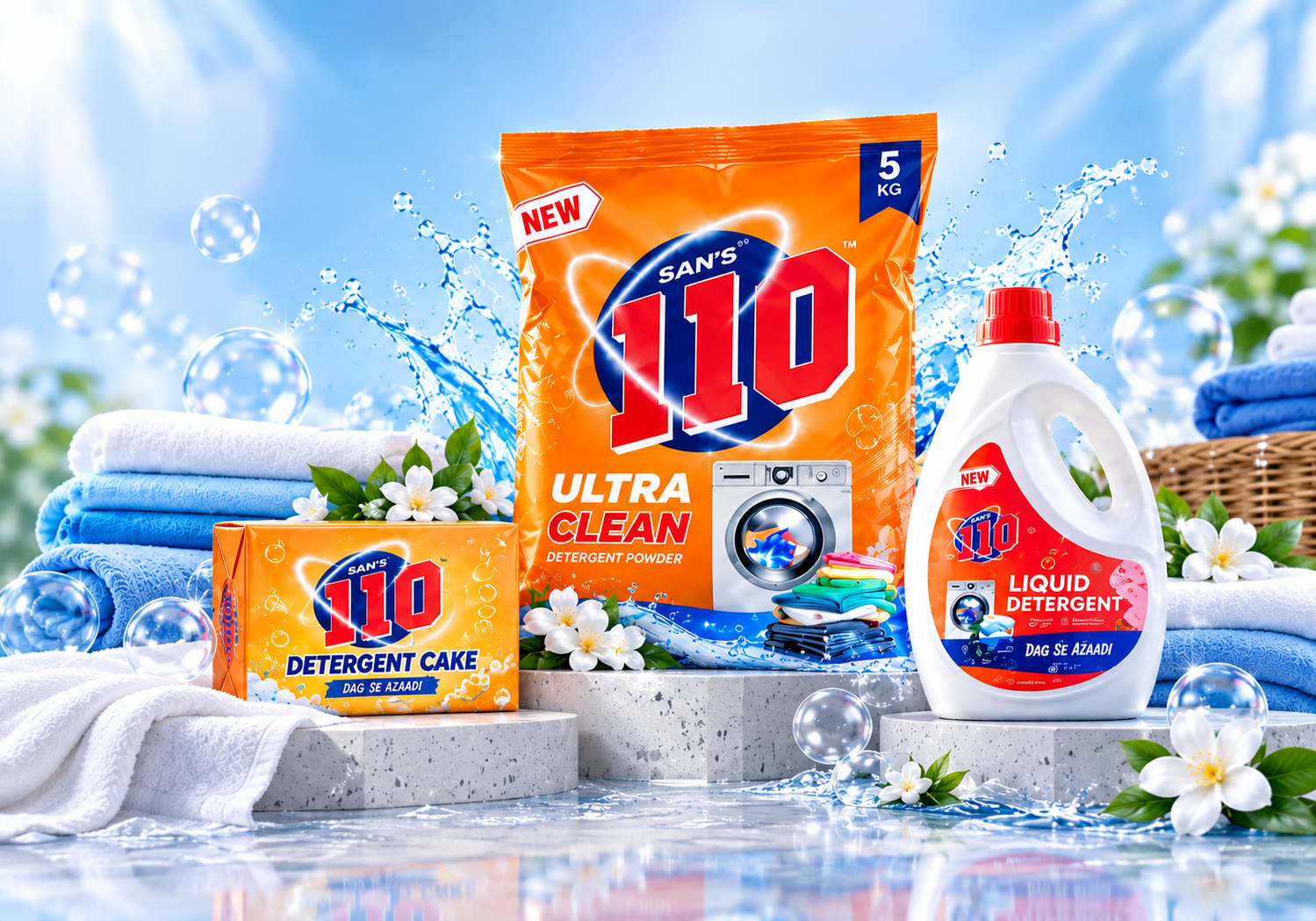 SAN'S 110 product range